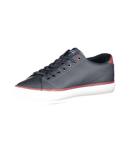 Tommy Hilfiger Blue Polyester Sneaker