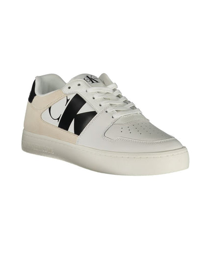 Calvin Klein White Polyester Sneaker