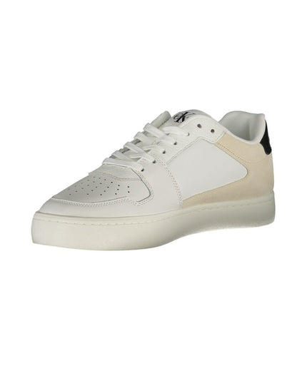 Calvin Klein White Polyester Sneaker