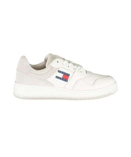 Tommy Hilfiger White Polyester Sneaker