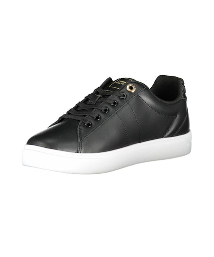 Tommy Hilfiger Black Polyester Sneaker