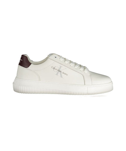 Calvin Klein White Polyester Sneaker