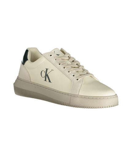 Calvin Klein White Polyester Sneaker