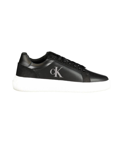 Calvin Klein Black Polyester Sneaker