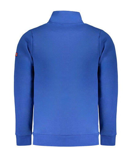 Norway 1963 Blue Cotton Men Sweater