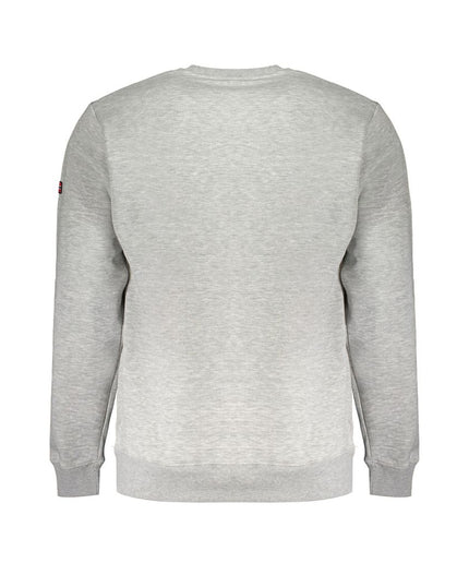 Norway 1963 Gray Cotton Men Sweater