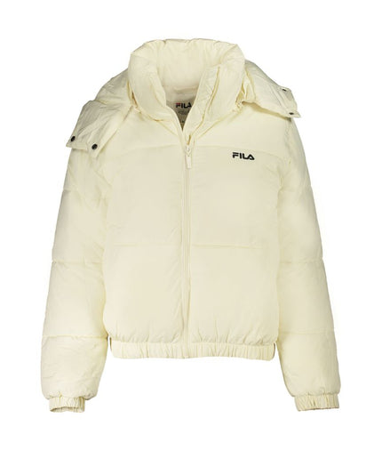 Fila Beige Polyester Women Jacket