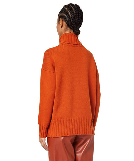 Alpha Studio Orange Cashmere Sweater