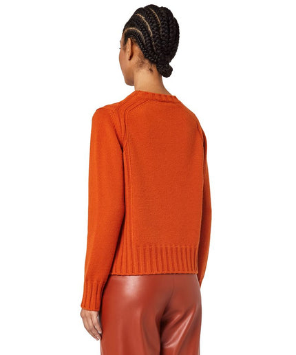 Alpha Studio Orange Cashmere Sweater