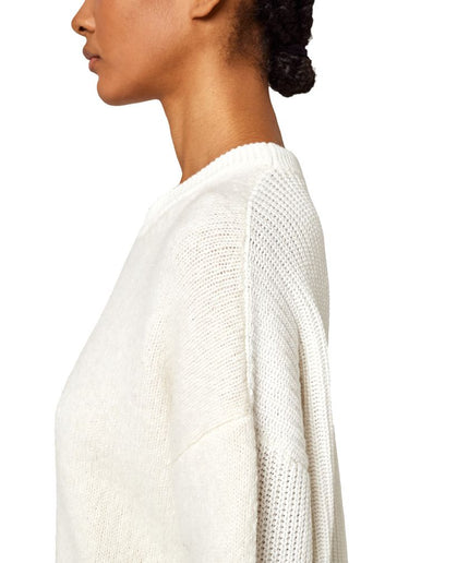 Alpha Studio White Wool Riciclata Sweater