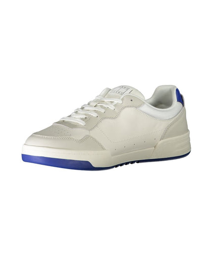 Tommy Hilfiger White Leather Men Sneaker