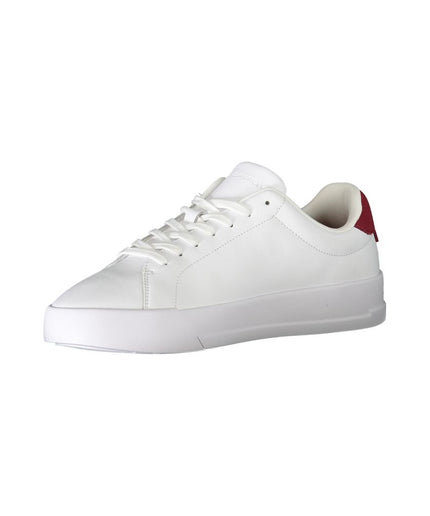 Tommy Hilfiger White Leather Men Sneaker