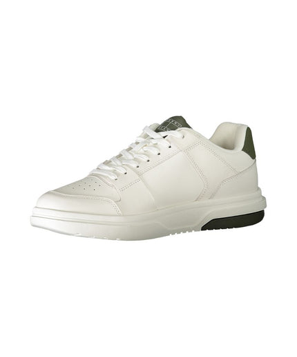 Tommy Hilfiger White Polyethylene Men Sneaker