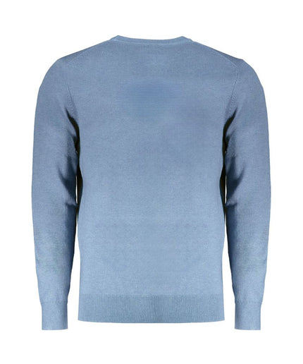 Norway 1963 Light Blue Wool Men Sweater