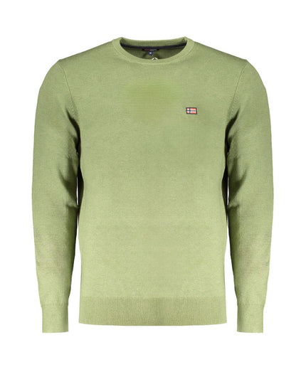 Norway 1963 Green Wool Mens Sweater