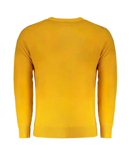 Norway 1963 Yellow Wool Men Sweater