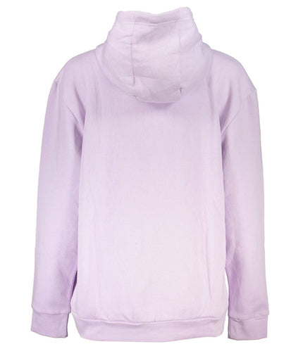 Cavalli Class Purple Cotton Sweater