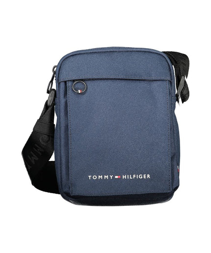 Tommy Hilfiger Blue Polyester Shoulder Bag