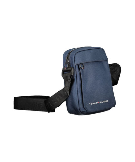 Tommy Hilfiger Blue Polyester Shoulder Bag