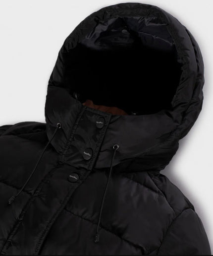 Refrigiwear Black Nylon Jackets & Coat