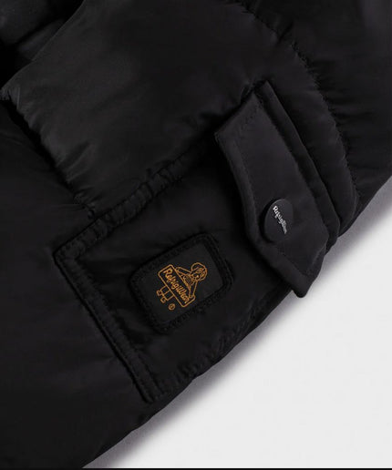 Refrigiwear Black Nylon Jackets & Coat