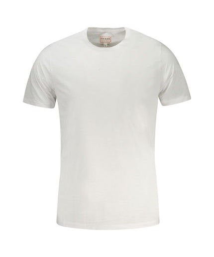 Guess Jeans White Cotton T-Shirt