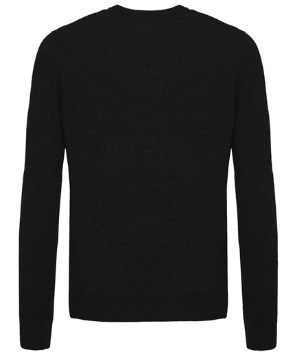 Malo Black Wool Sweater