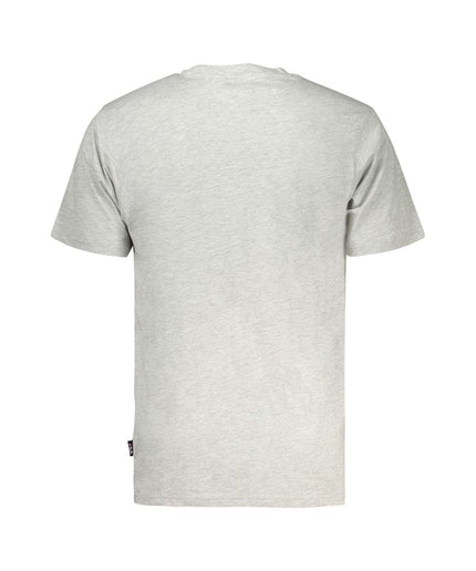 Fila Gray Cotton T-Shirt