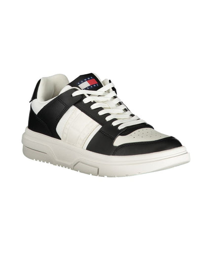 Tommy Hilfiger Black Polyester Sneaker