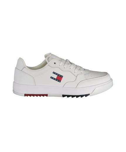 Tommy Hilfiger White Polyester Sneaker