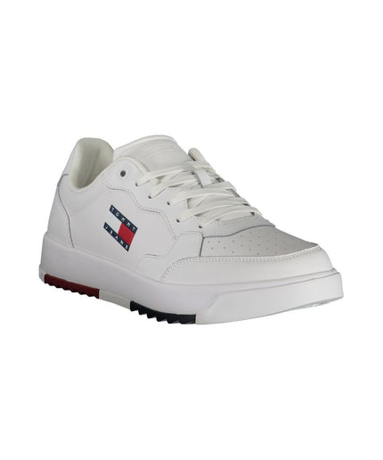 Tommy Hilfiger White Polyester Sneaker