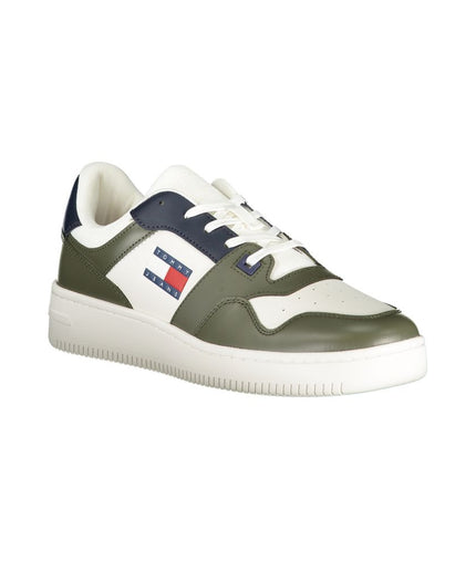 Tommy Hilfiger Green Polyester Sneaker