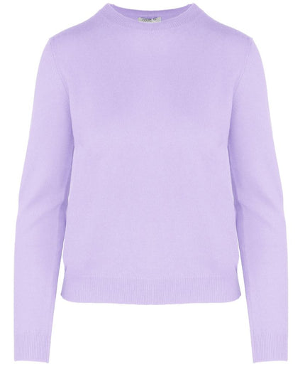 Malo Purple Cashmere Women Sweater