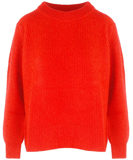 Malo Orange Cashmere Women Sweater