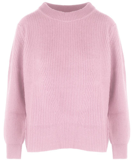 Malo Pink Cashmere Women Sweater