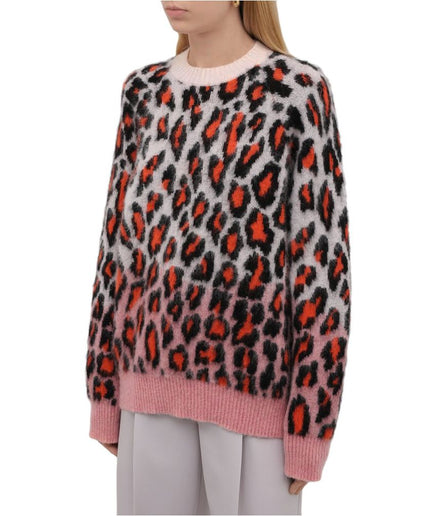 MSGM Multicolor Cotton Sweater