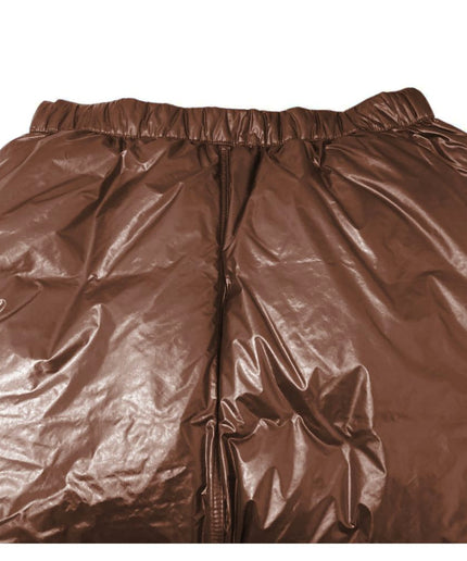 Jil Sander Brown Nylon Skirt