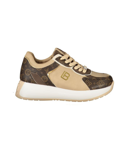 Laura Biagiotti Beige Polyethylene Sneaker