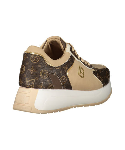 Laura Biagiotti Beige Polyethylene Sneaker