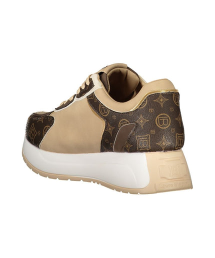 Laura Biagiotti Beige Polyethylene Sneaker