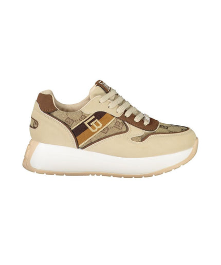 Laura Biagiotti Beige Polyester Sneaker