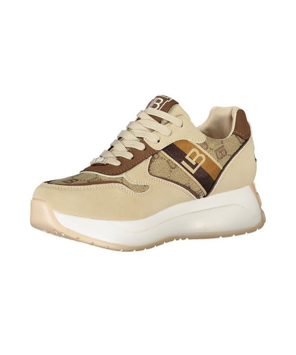 Laura Biagiotti Beige Polyester Sneaker