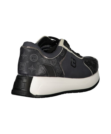 Laura Biagiotti Black Polyethylene Sneaker