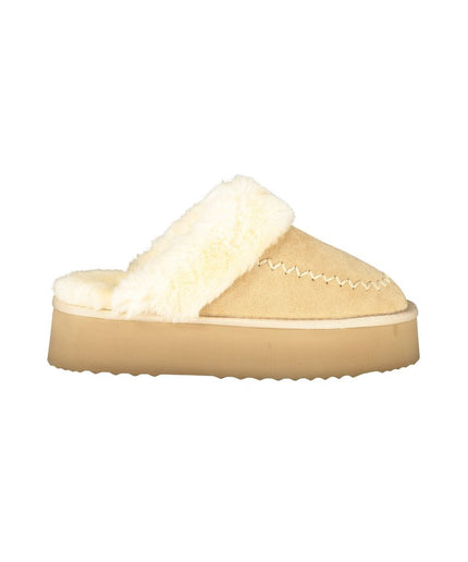 Laura Biagiotti Beige Polyester Sandal