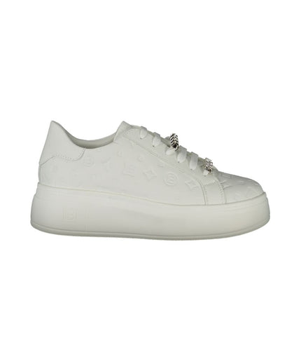 Laura Biagiotti White Polyester Sneaker