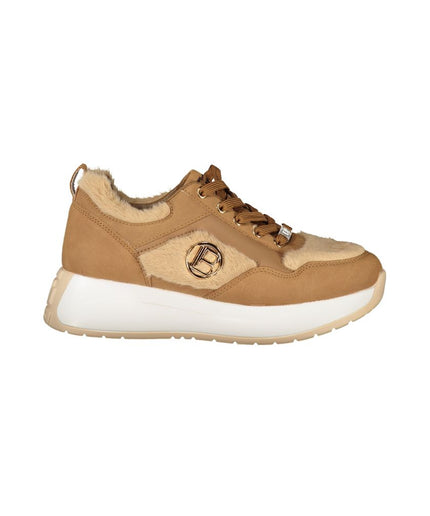 Laura Biagiotti Brown Polyethylene Sneaker