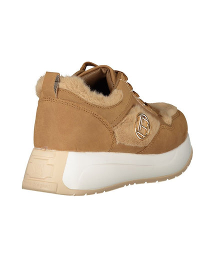 Laura Biagiotti Brown Polyethylene Sneaker