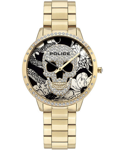 Police Gold Stainless Steel Watch