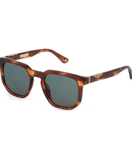 Police Brown Acetate Sunglasses