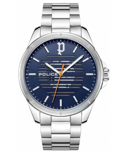 Police Gray Stainless Steel Watch